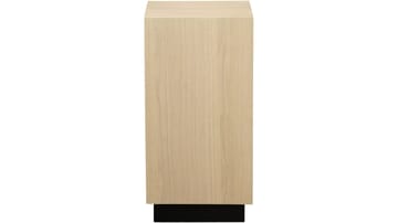 Piedestal Vargen 60 cm - Hvidpigmenteret eg - Møbler - Borde - Aflastningsbord - Konsolbord & sidebord