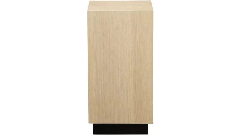 Piedestal Vargen 60 cm - Hvidpigmenteret eg - Møbler - Borde - Aflastningsbord - Konsolbord & sidebord