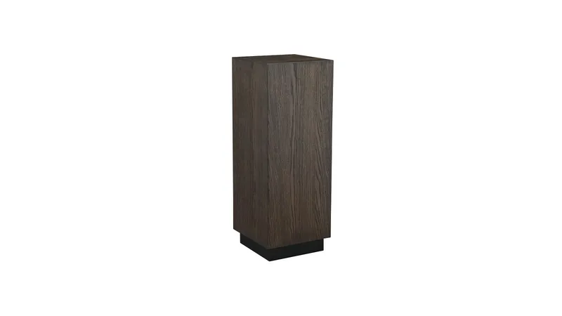 Piedestal Vargen 80 cm, Brunlakeret eg