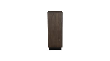 Piedestal Vargen 80 cm - Brunlakeret eg - Møbler - Borde - Aflastningsbord - Konsolbord & sidebord