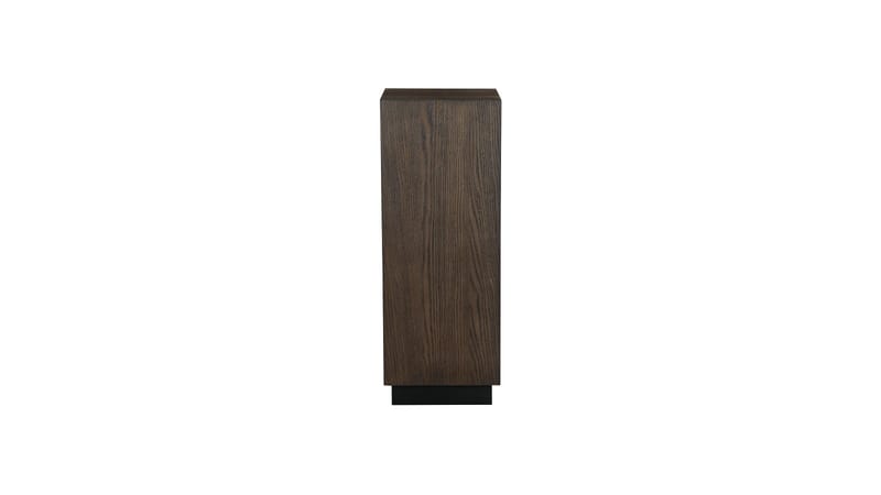 Piedestal Vargen 80 cm - Brunlakeret eg - Møbler - Borde - Aflastningsbord - Konsolbord & sidebord