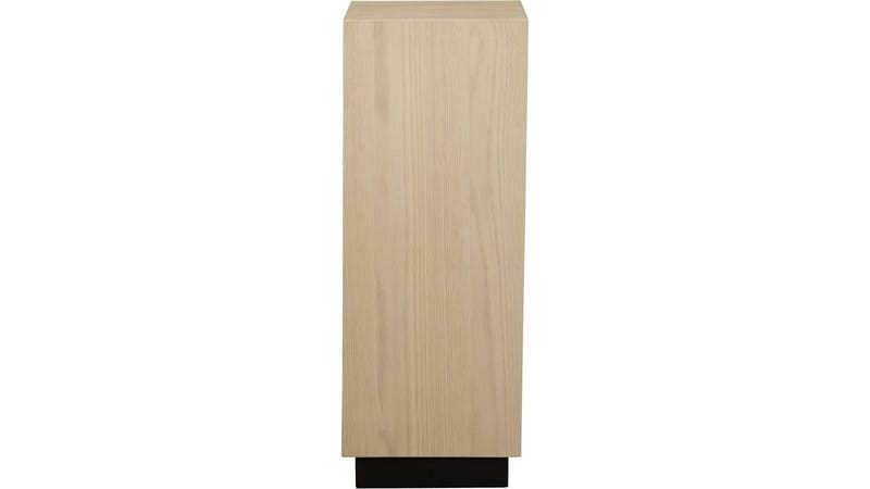 Piedestal Vargen 80 cm - Hvidpigmenteret eg - Møbler - Borde - Aflastningsbord - Konsolbord & sidebord