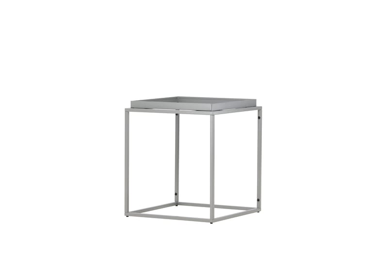 Porto Sidebord 45x45 cm Mørkegrå - Venture Home - Lampebord - Bakkebord & små borde