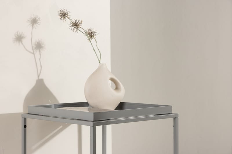 Porto Sidebord 45x45 cm Mørkegrå - Venture Home - Lampebord - Bakkebord & små borde