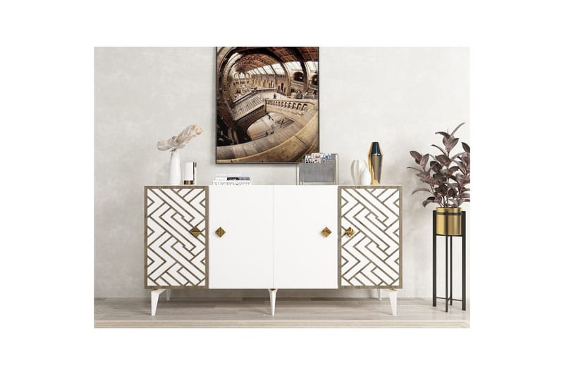 Quirel Konsolbord 150 cm - Hvid - Møbler - Borde - Aflastningsbord - Entrébord