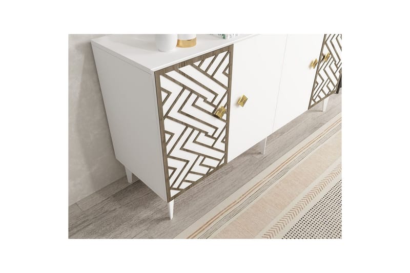 Quirel Konsolbord 150 cm - Hvid - Møbler - Borde - Aflastningsbord - Entrébord