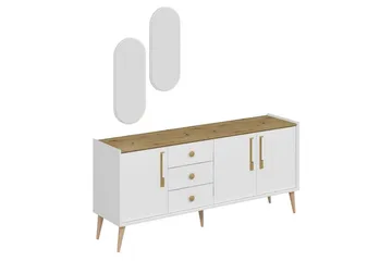 Ralor Konsolbord 180 cm - Hvid - Møbler - Borde - Aflastningsbord - Entrébord