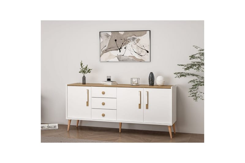 Ralor Konsolbord 180 cm - Hvid - Møbler - Borde - Aflastningsbord - Entrébord