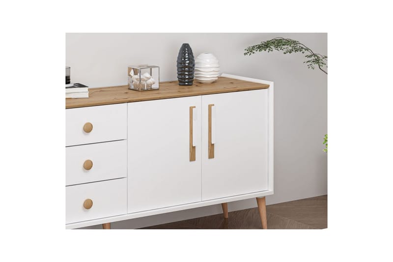 Ralor Konsolbord 180 cm - Hvid - Møbler - Borde - Aflastningsbord - Entrébord