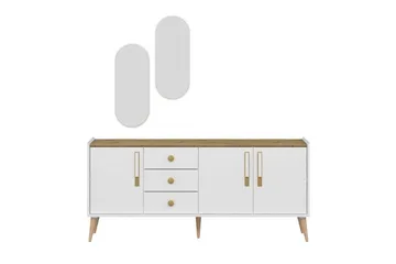Ralor Konsolbord 180 cm - Hvid - Møbler - Borde - Aflastningsbord - Entrébord