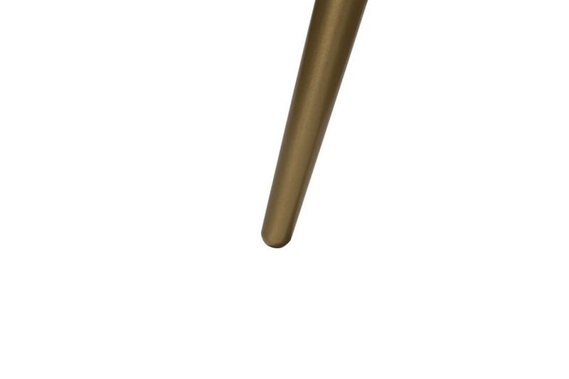 Ramonia Sidebord 44 cm - Mørkt træ/Sort/Guld - Møbler - Borde - Aflastningsbord - Lampebord