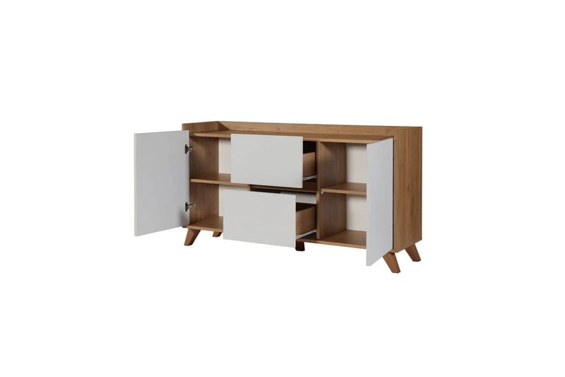 Ranko Konsolbord 139.8 cm - Hvid/Lysfarvet træ - Møbler - Borde - Aflastningsbord - Entrébord