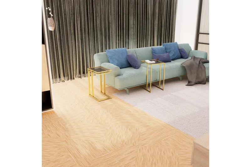 Ransdorp Sæt borde 42 cm - Guld - Møbler - Borde - Aflastningsbord - Indskudsborde