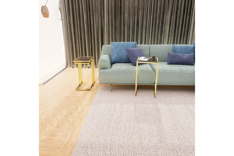 Ransdorp Sæt borde 42 cm - Guld - Møbler - Borde - Aflastningsbord - Indskudsborde