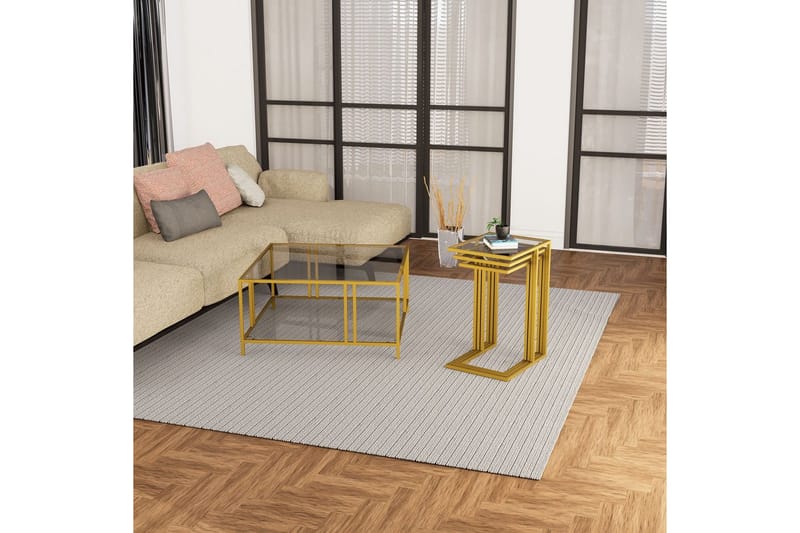 Ransdorp Sæt borde 42 cm, Guld