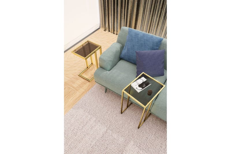 Ransdorp Sæt borde 42 cm - Guld - Møbler - Borde - Aflastningsbord - Indskudsborde