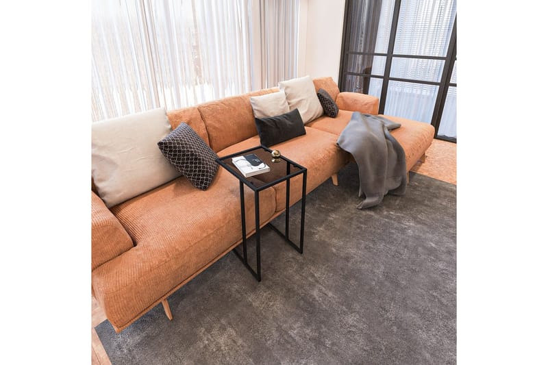 Ransdorp Sæt borde 42 cm - Sort - Møbler - Borde - Aflastningsbord - Indskudsborde