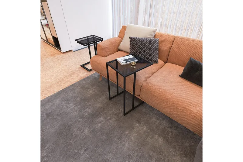 Ransdorp Sæt borde 42 cm - Sort - Møbler - Borde - Aflastningsbord - Indskudsborde