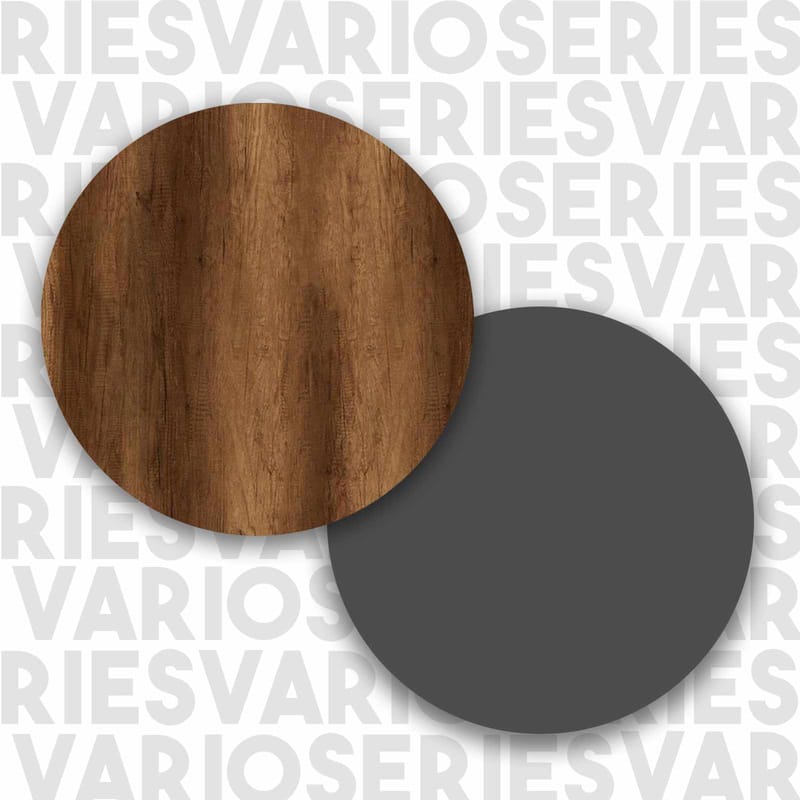 Receptionbord Skye Decor Bren (90 x 110 x 44,5 cm) Baroq antracit - Baroq/Antracit - Møbler - Borde - Aflastningsbord - Entrébord