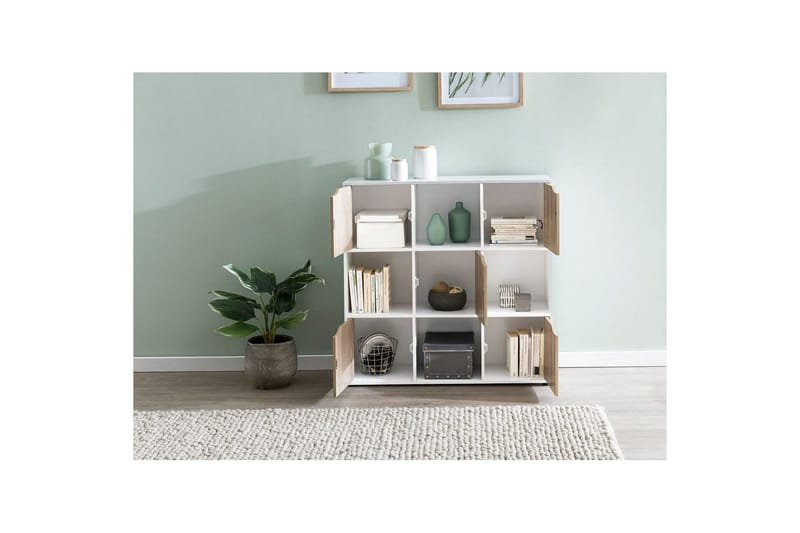 Reol Wohnling Massa Melaminbelagt Spånplade med Opbevaringsplads 5 Døre Moderne - Opbevaring - Opbevaringsmøbler - Skænke & sideboards