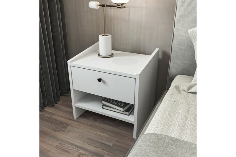 Retzow Natbord - Hvid - Møbler - Borde - Aflastningsbord - Sengebord