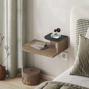 Rilina Sengebord 40 cm - Eg - Møbler - Borde - Aflastningsbord - Sengebord