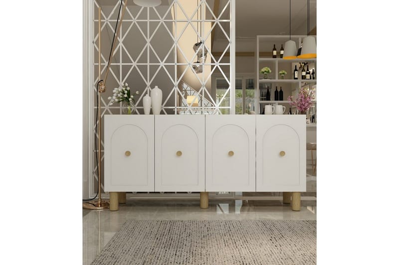 Rion Konsolbord 150 cm - Hvid - Møbler - Borde - Aflastningsbord - Entrébord