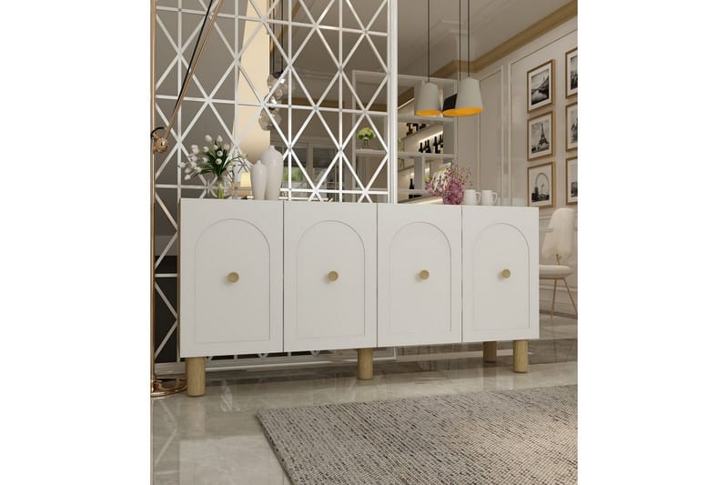 Rion Konsolbord 150 cm - Hvid - Møbler - Borde - Aflastningsbord - Entrébord