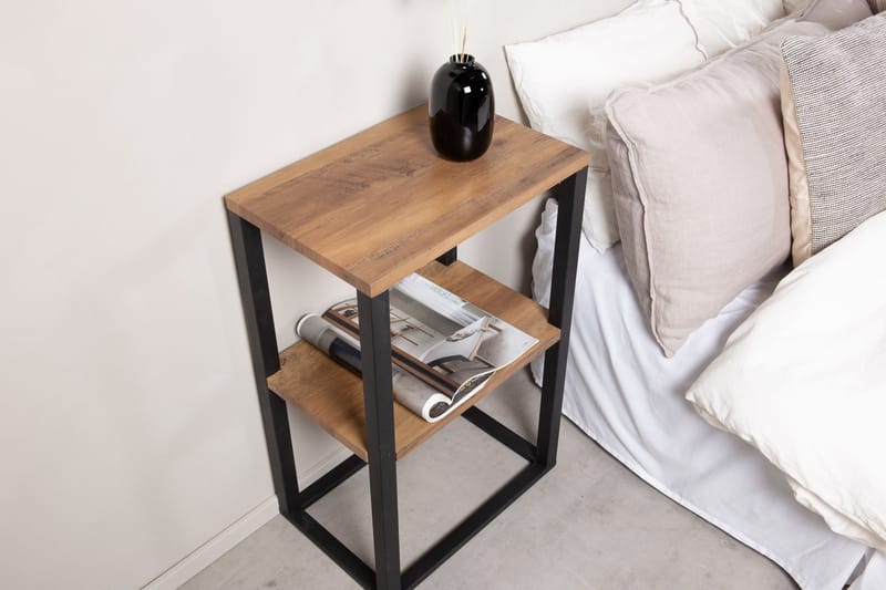 Rise Natbord 30 cm - Sort - Møbler - Borde - Aflastningsbord - Sengebord