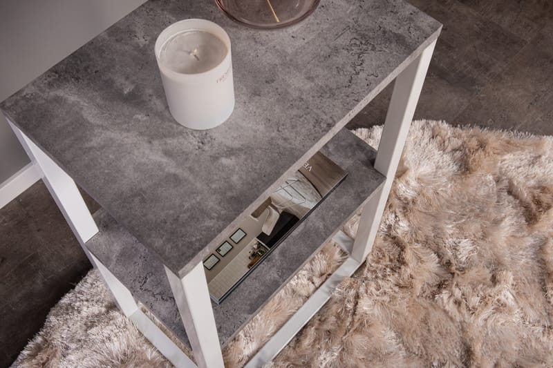 Rise Sengebord 45 cm - Grå - Møbler - Borde - Aflastningsbord - Sengebord