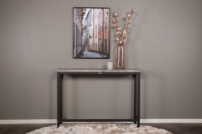 Rise Sidebord 110x30 cm - Sort - Møbler - Borde - Aflastningsbord - Lampebord