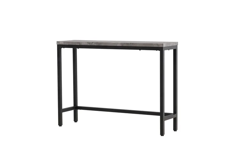 Rise Sidebord 110x30 cm - Sort - Møbler - Borde - Aflastningsbord - Lampebord