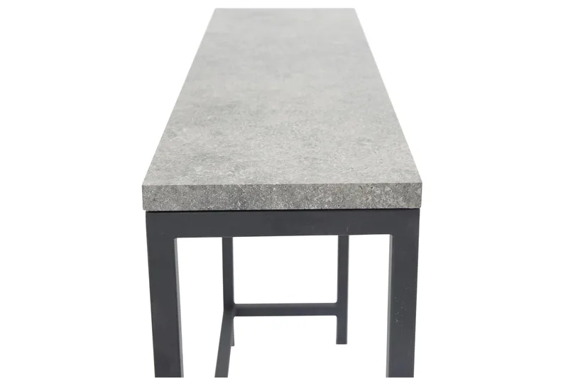 Rise Sidebord 110x30 cm - Sort - Møbler - Borde - Aflastningsbord - Lampebord