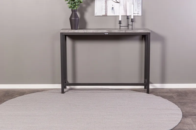 Rise Sidebord 110x30 cm - Sort - Møbler - Borde - Aflastningsbord - Lampebord