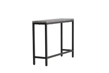 Rise Sidebord 110x30 cm - Sort - Møbler - Borde - Aflastningsbord - Lampebord
