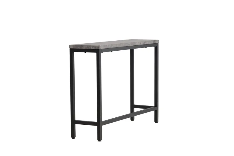 Rise Sidebord 110x30 cm - Sort - Møbler - Borde - Aflastningsbord - Lampebord