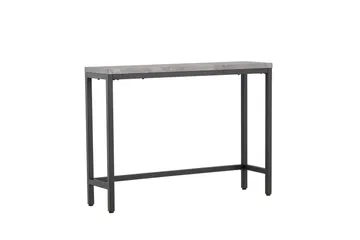 Rise Sidebord 110x30 cm - Sort - Møbler - Borde - Aflastningsbord - Lampebord