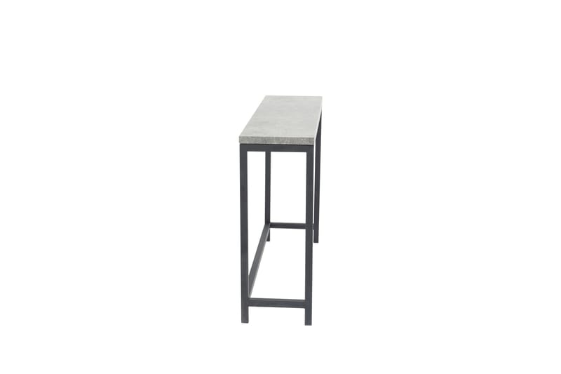 Rise Sidebord 110x30 cm - Sort - Møbler - Borde - Aflastningsbord - Lampebord