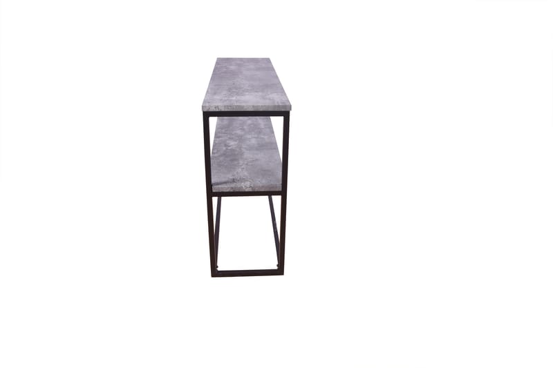 Rise Sidebord 110x30 cm - Sort - Møbler - Borde - Aflastningsbord - Lampebord