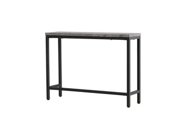 Rise Sidebord 110x30 cm - Sort - Møbler - Borde - Aflastningsbord - Lampebord