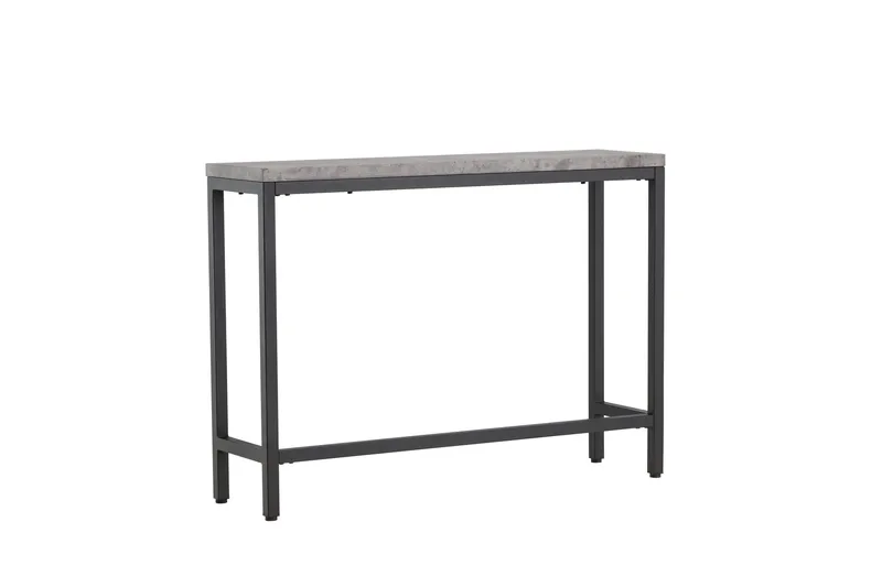 Rise Sidebord 110x30 cm - Sort - Møbler - Borde - Aflastningsbord - Lampebord