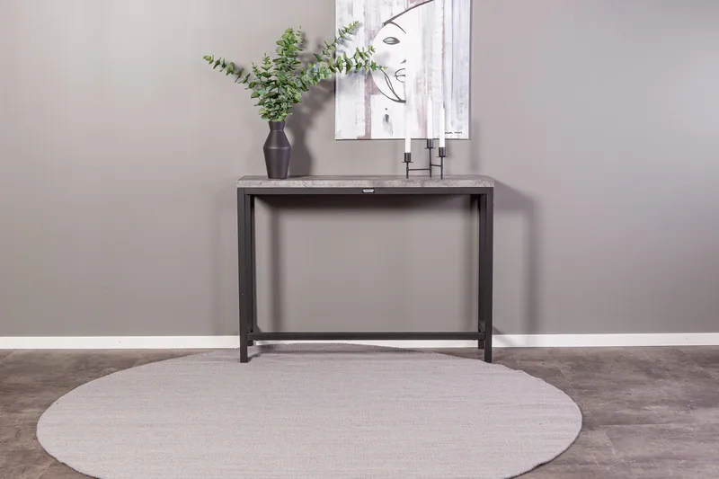 Rise Sidebord 110x30 cm - Sort - Møbler - Borde - Aflastningsbord - Lampebord