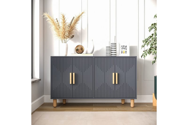 Roger Konsolbord 120 cm - Antracit - Møbler - Borde - Aflastningsbord - Entrébord