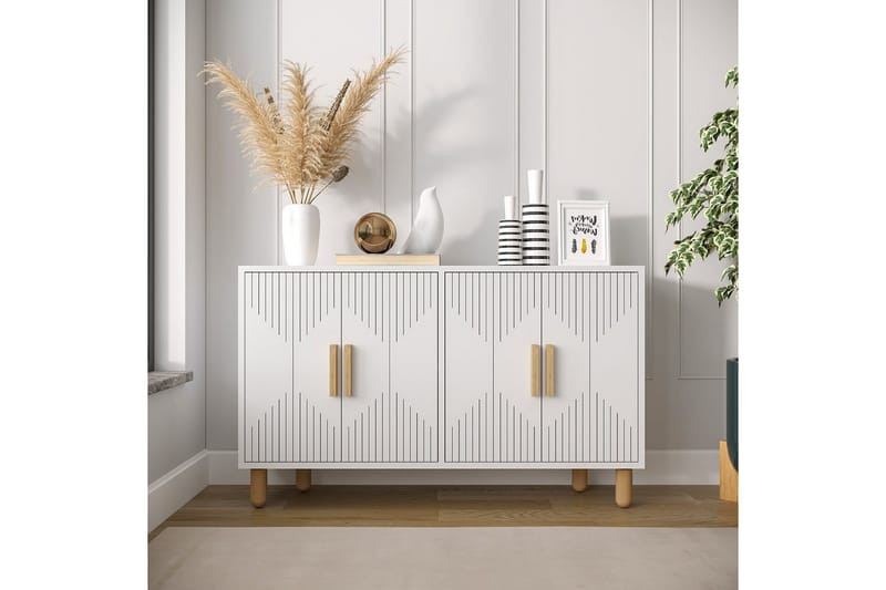 Roger Konsolbord 120 cm - Hvid - Møbler - Borde - Aflastningsbord - Entrébord