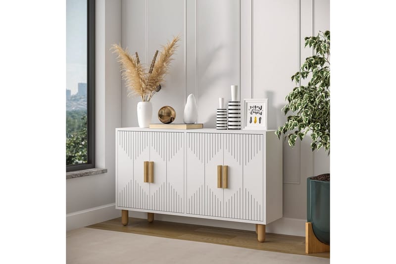 Roger Konsolbord 120 cm - Hvid - Møbler - Borde - Aflastningsbord - Entrébord