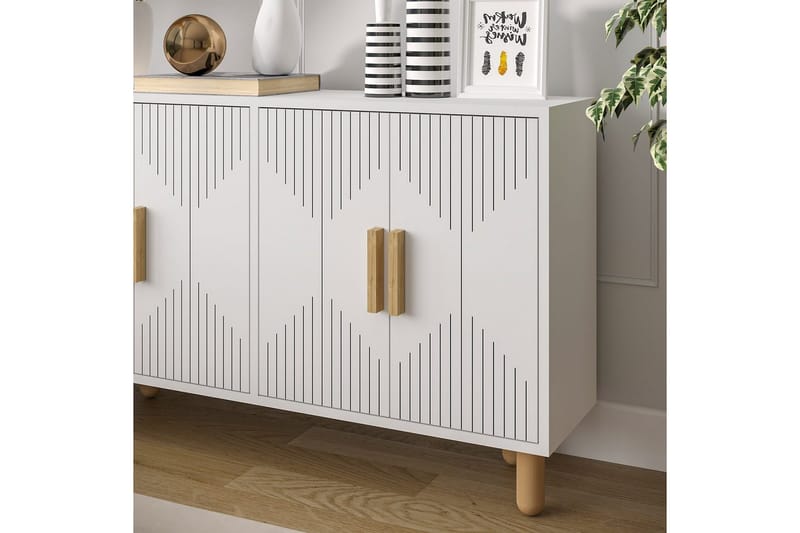 Roger Konsolbord 120 cm - Hvid - Møbler - Borde - Aflastningsbord - Entrébord