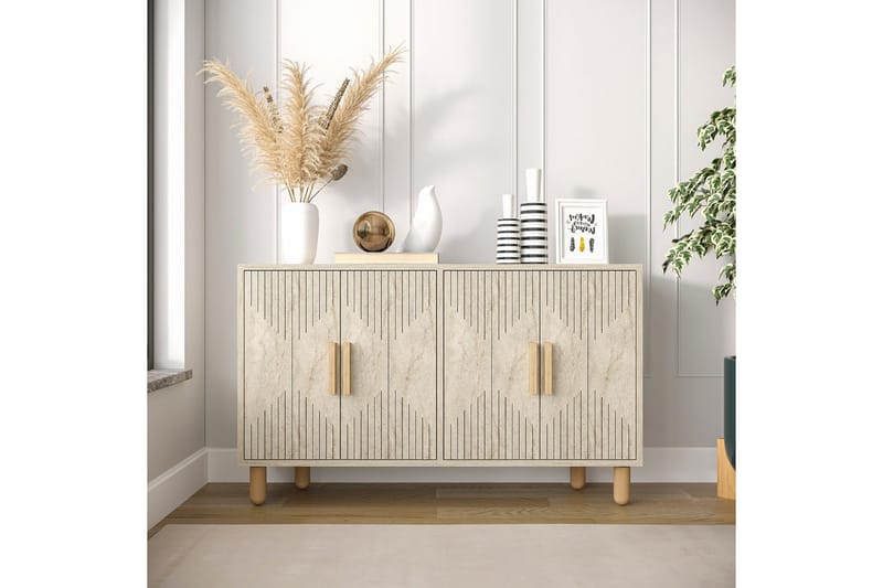 Roger Konsolbord 120 cm - Sand - Møbler - Borde - Aflastningsbord - Entrébord