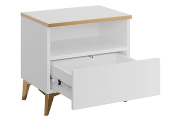 Royston Nattbord 50 cm - Beige - Møbler - Borde - Aflastningsbord - Sengebord