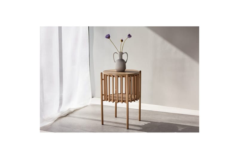 Rubbo Sidebord 45 Cm - Natur - Møbler - Borde - Aflastningsbord - Lampebord