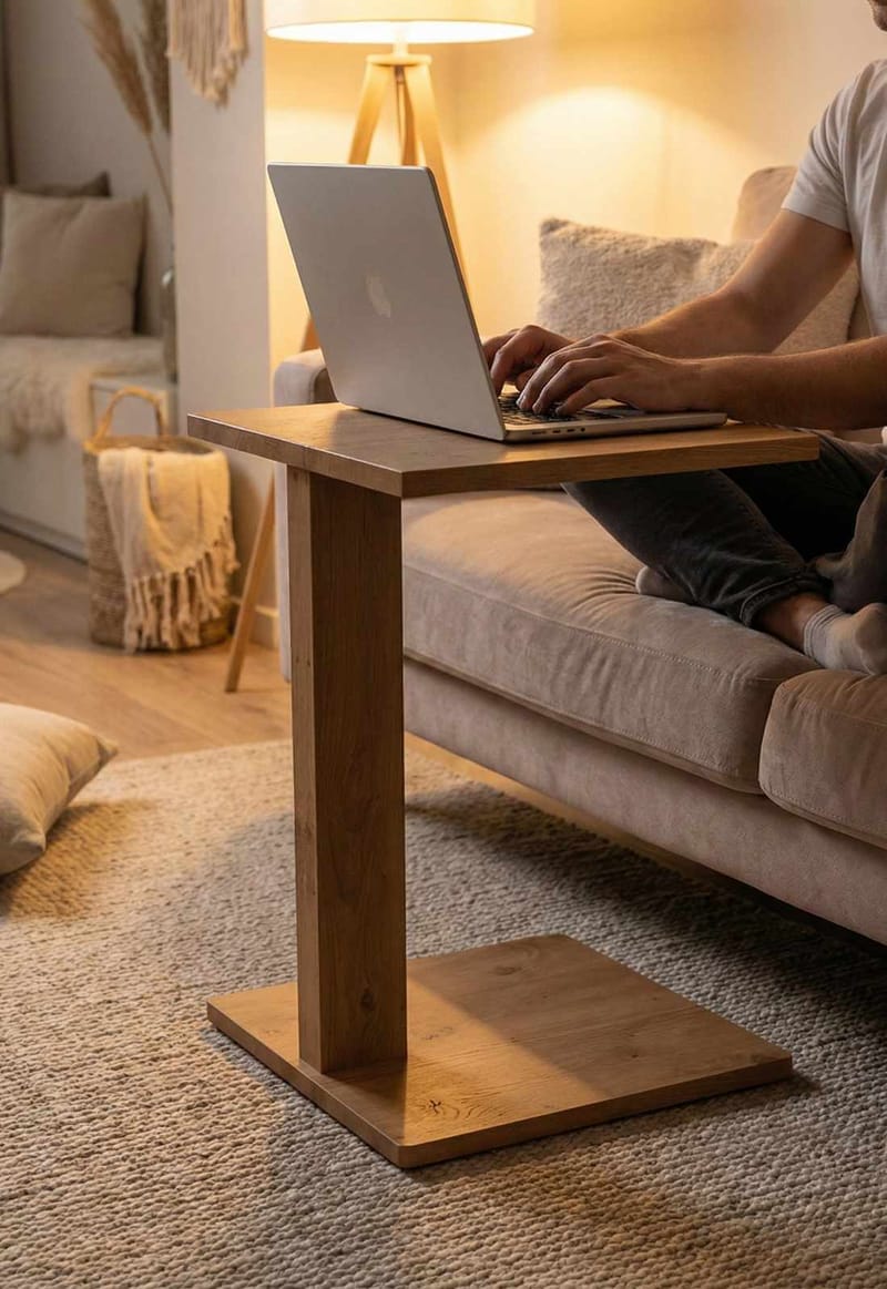 Rumira Sidebord 35 cm - Eg - Møbler - Borde - Aflastningsbord - Konsolbord & sidebord